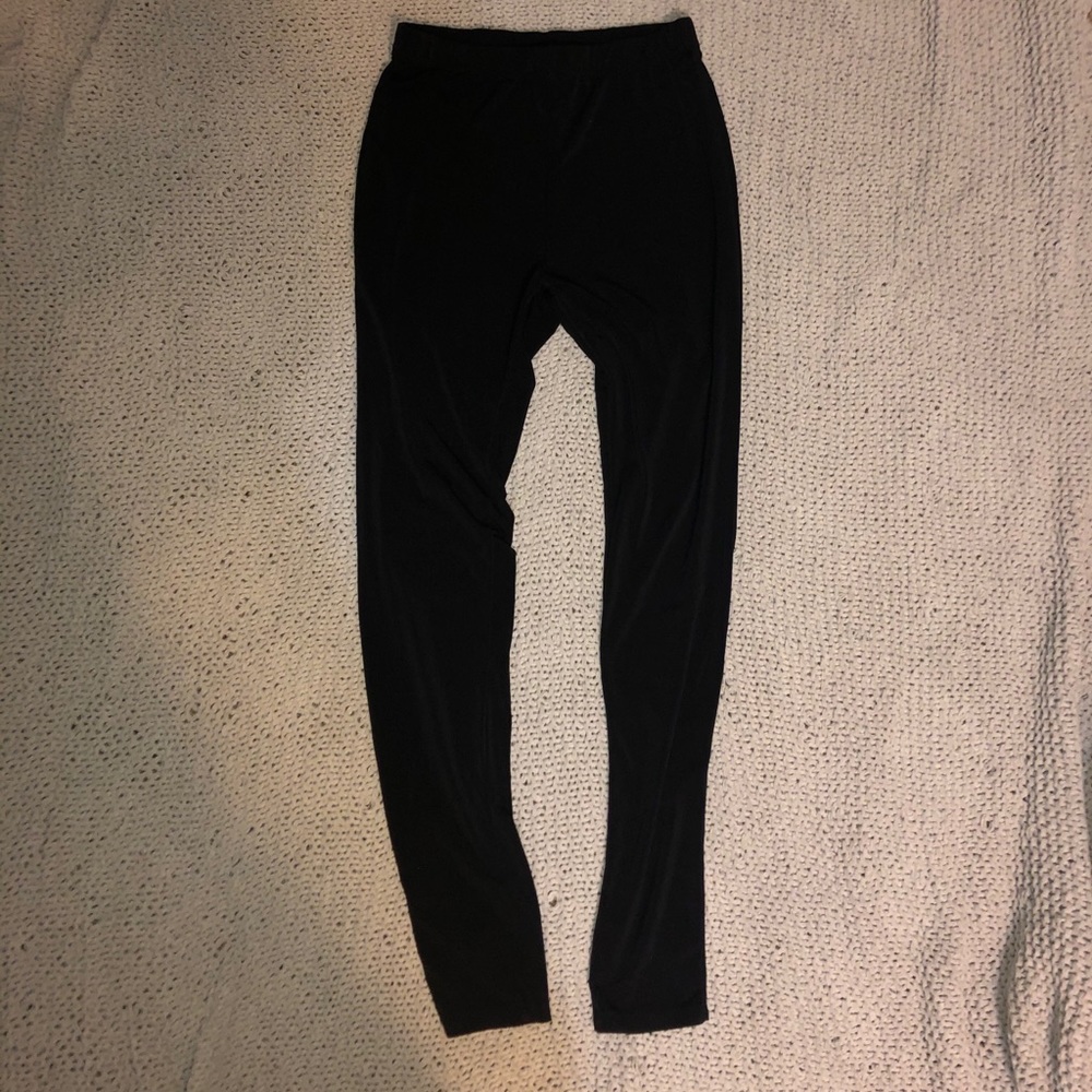 Black high waisted leggings